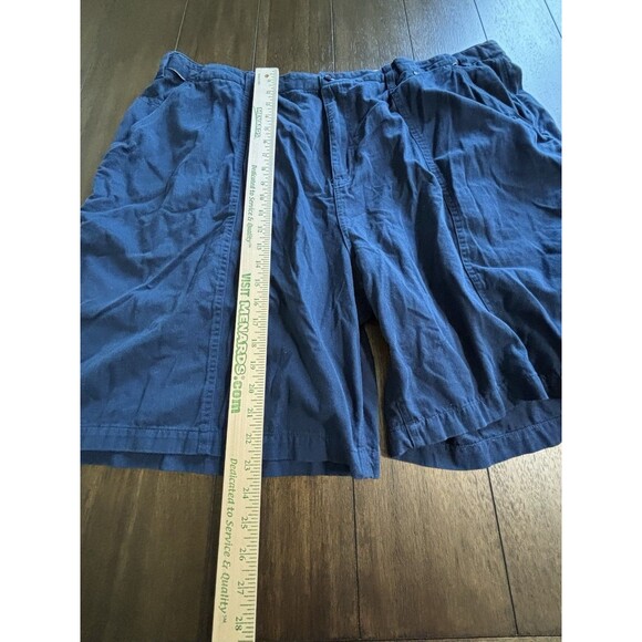 Big Dogs Vintage 90s Mens 3X Cotton Stretch Waist Shorts Navy - Picture 6 of 10